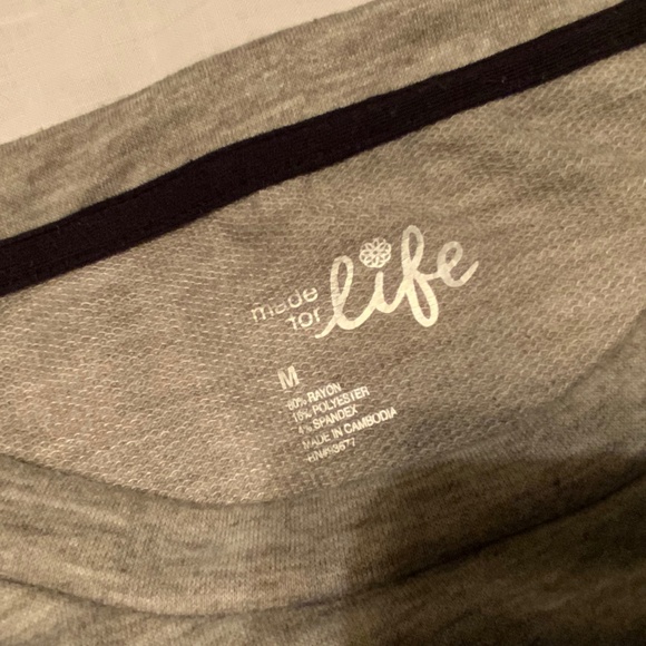 Heather-Green Lightweight Long Sleeve Kangaroo Pocket Shirt - Picture 4 of 11